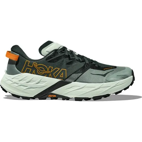 Hoka Herren Speedgoat 7 - Trailrunning-Schuh in Größe 44.0 - HOKA Speedgoat 7 – Trailrunning-Schuh mit hervorragender Traktion und Dämpfung. Ideal für anspruchsvolle Strecken, bietet er maximalen Komfort und Stabilität auf jedem Terrain.