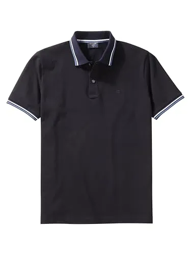 OLYMP Herren Polo-Shirt Kurzarm Casual - Stylisches Herren Polo-Shirt aus hochwertigem Pikee-Material, ideal für den Alltag. Pflegeleicht und in bequemer Passform für hohen Tragekomfort.