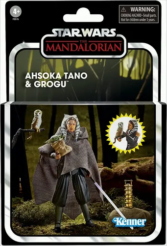 Hasbro - Star Wars Vintage Collection Figurki Ahsoka Tano i Grogu 10cm
