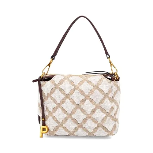 Picard Damen Schultertasche CIRCULUS aus Synthetik Klein - Damenhandtaschen mit zusätzlichem Kurzgriff, abnehmbaren Schultergurt und sicherem Innenfach mit Reißverschluss. Umweltfreundliches Synthetikmaterial für den Alltag.