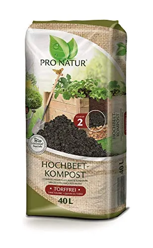 BIO Hochbeet-Kompost 40L ProNatur [2. Schicht]