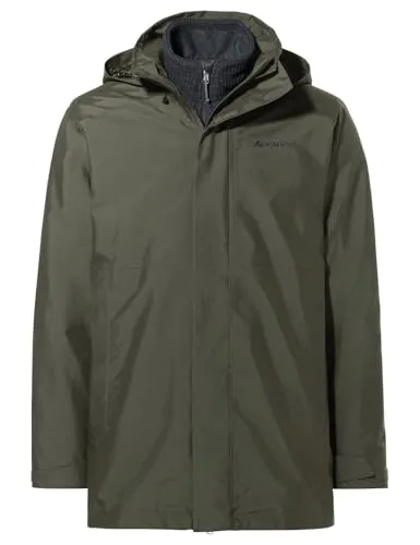 VAUDE 3-in-1-Funktionsjacke grün 4XL (60) von VAUDE