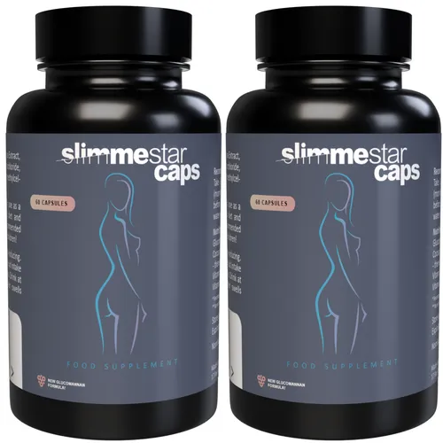 Slimmestar - 120 Kapseln (2 x 60 Kapseln) - 2er Pack