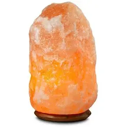 HIMALAYA SALT DREAMS Salzkristall-Tischlampe - Handgefertigte Tischlampe aus einzigartigem Salzkristall, sorgt für wohltuendes, warmweißes Licht und schafft eine entspannende Atmosphäre.