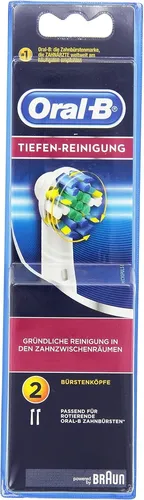 Oral-B Tiefen-Reinigung Aufsteckbürsten, 2 Stück Neu