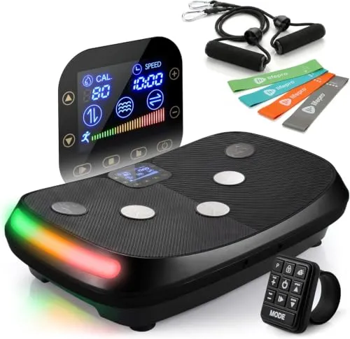 LifePro Rumblex 4D Vibrationsplatte – 3 Motoren – 60 Stufen