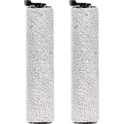  Ersatzbürstenwalzen kompatibel mit Tineco iFloor 3/ Floor One S3/ iFloor 2 Akku-Nass- und Trockensaugern, Ersatzteil-Zubehörset 2 Stück