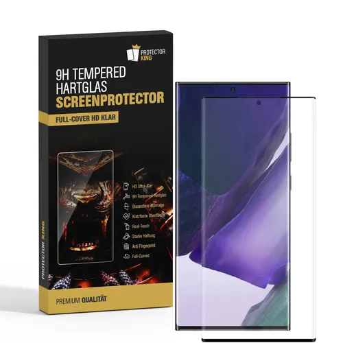 1x 9H Hartglas für Samsung Galaxy Note 20 Ultra FULL CURVED Displayschutzglas SW