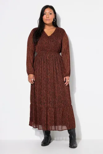 Studio Untold Maxikleid Leo-Maxikleid A-Line Leo Knopfleiste