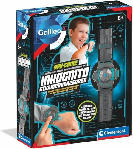 Galileo Spy Inkognito Spionage-Uhr von Clementoni