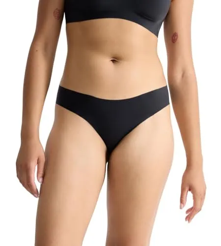 sloggi Damen Zero Feel 2.0 Tiny Tanga Underwear, Schwarz, XL EU