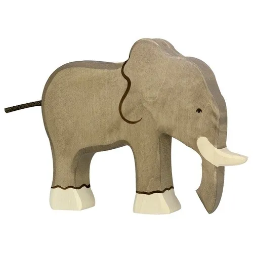 Holztiger 80147 Elefant 18 cm Holzfiguren Serie Wildtiere