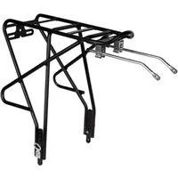 Force Alu Gepäckträger für 26-29 Zoll Fahrräder - Robuster Gepäckträger, geeignet für Fahrräder mit Disk-Bremsen, ideal für sicheren Transport von Gepäck und Zubehör.