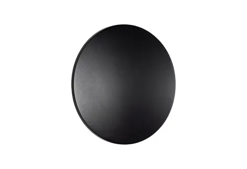 Licht-Erlebnisse Außen-Wandleuchte GALED, rund, IP54, Schwarz - Moderne Wandleuchte aus Aluminium mit IP54-Schutz. Ideal für Garten, Balkon oder Terrasse. Die runde Form sorgt für blendfreies Licht und schafft eine einladende Atmosphäre. Inklusive fest integriertem LED-Leuchtmittel.