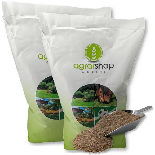 Agrarshop Pferdeweide Nachsaat 20 kg - Hochwertige Weidesamen - Saatgut für Pferdeweiden, ideal für eine dichte, grüne Grasnarbe und optimale Futterqualität. Perfekt für Frühling, Sommer und Herbst!