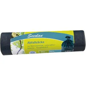 Secolan Müllsäcke 120 Liter, extra stark, blau, 10 Stück
