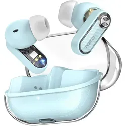 TOZO Crystal Pods In-Ear Kopfhörer mit Bluetooth 5.4, Hybrid ANC, 6 Mikrofone, 35h Spielzeit, App EQ, IPX5 wasserdicht, Premium Sound