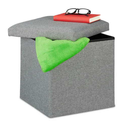 Sitzhocker Sitzwürfel Zimmerhocker Wohnzimmerhocker Sitzgelegenheit Stauraum