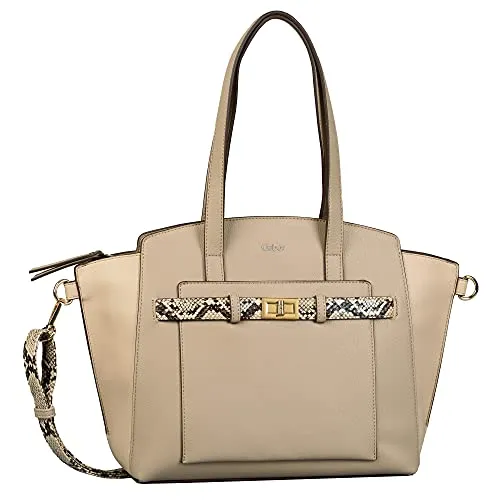 Gabor bags JANNA Damen Shopper L, mixed beige, 41,5x12,5x29,5