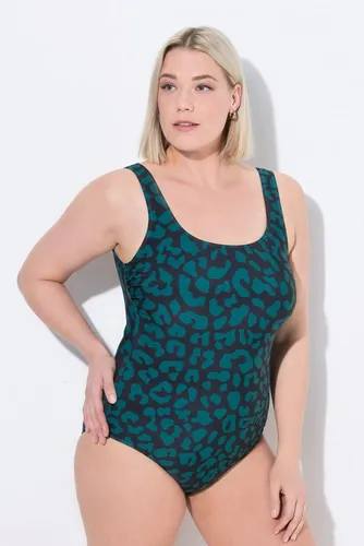 Ulla Popken Damen Plus Size Badeanzug mit Leomuster von Ulla Popken