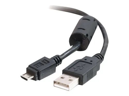 C2G 2.0m USB 2.0, 2.0, USB A, Micro-USB B, 480 Mbit/Sek, 2 m, 118 g