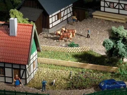 Auhagen 44626 Spur N - Kreuz- und Lattenzaun NEU und OVP