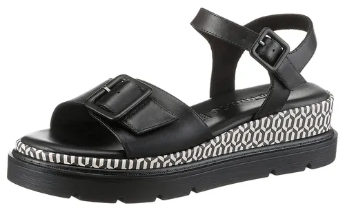 Tamaris Sandalette Damen Bequem schwarz, EU 40 in schwarz von Tamaris