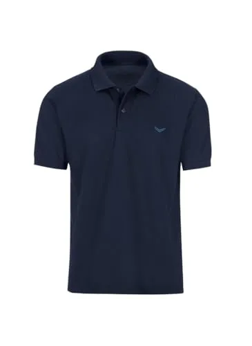 Trigema Herren Poloshirt Deluxe Piqué - Poloshirts für Herren in DELUXE-Piqué-Qualität, klassischer Schnitt mit kurzer Knopfleiste und gestickter TRIGEMA-Schwinge auf der Brust für einen stilvollen Look.