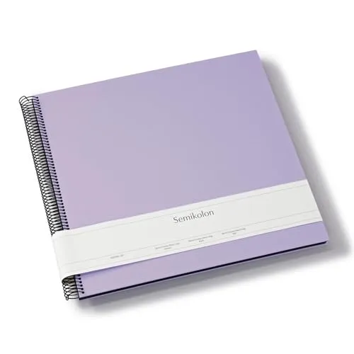 Semikolon 369989 Spiral Album Economy Large in lila von Semikolon