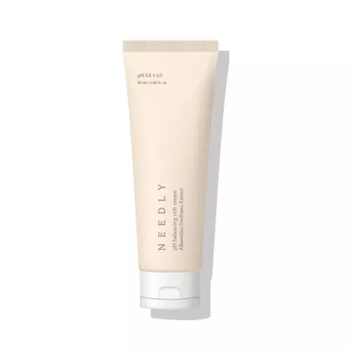 Needly pH Balancing Rich Cream - Tagescreme mit feuchtigkeitsspendender Formel, die das pH-Gleichgewicht der Haut unterstützt und empfindliche Haut beruhigt. Ideal für einen strahlenden Teint und verbesserte Hautelastizität.
