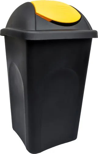 mULTIPAT 60l quadratischer Korb B/W Deckel PH