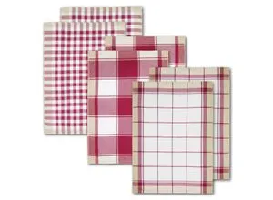 Geschirrtücher Rot von Dyckhoff