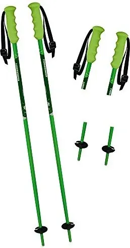 Komperdell Kinder Evergreen Skistöcke 105CM – Weiss