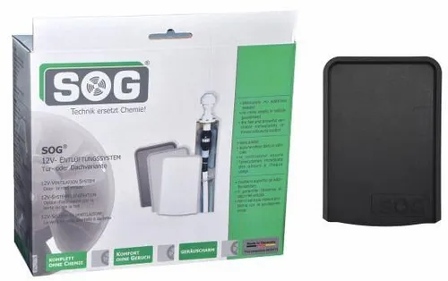 SOG Typ H WC-Entlüftung für Thetford C220, schwarz