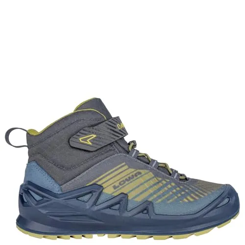 LOWA Kinder Multifunktionsstiefel MERGER GTX QC JR - Wasserdichte Wanderschuhe für Kinder, leicht und stabil mit optimaler Dämpfung für höchsten Tragekomfort und ein perfektes Fußklima.