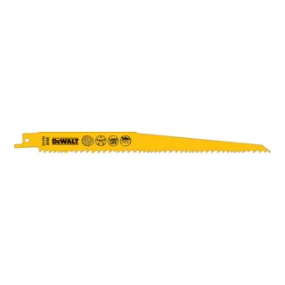 DeWALT Säbelsägeblatt BIM Holz DT2349-QZ 228mm 5 Stück (3 € / Stück)