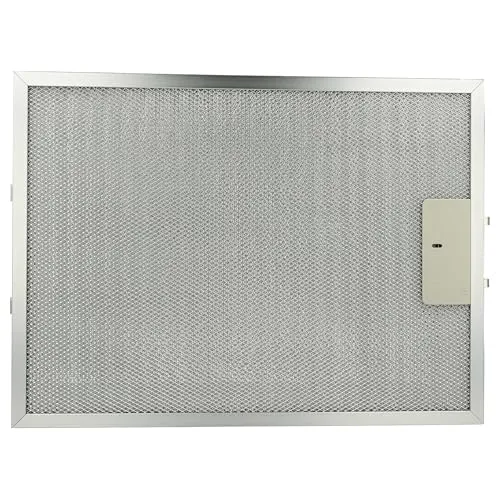 vhbw Filter Metallfettfilter Dauerfilter kompatibel mit AEG/Electrolux DU 4161-W 94212255200 Dunstabzugshaube - 38 x 28,3 x 0,9 cm, Metall