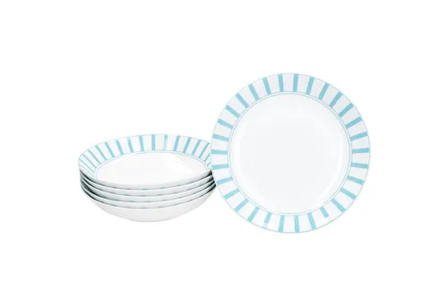 MamboCat Suppenteller Split türkis 6er Set in türkis von MamboCat