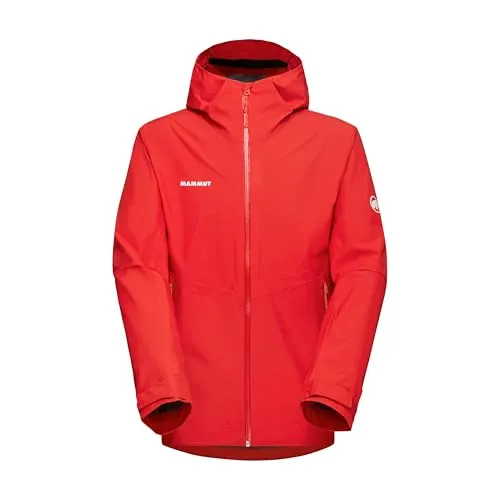 Mammut Alto Light HS Hooded Jacket Men - Funktionsjacke für Herren, leicht und wasserdicht mit atmungsaktiver Mammut DRY Tour Membran, ideal für Outdoor-Abenteuer bei jedem Wetter.