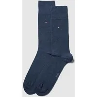 Tommy Hilfiger Socken im 2er-Pack in Jeansblau, Größe 43-46
