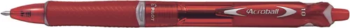 Pilot AcroBall rot 1,0 Kugelschreiber dokumentenecht nachfüllbar