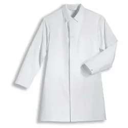 Herrenberufsmantel whitewear weiß 3XL