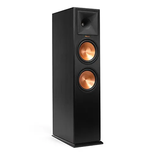 Klipsch RP-280F Standlautsprecher – Schwarz - Premium Lautsprecher mit Tractrix Horn Technologie für klaren Hochton und kraftvollen Bass. Ideal für Musikliebhaber und Heimkino-Enthusiasten.