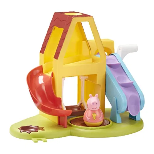 Peppa Pig Weebles Wind & Wobble Playhouse, First, Preschool Toy, Imaginative Play, Gift for 18 Months+
