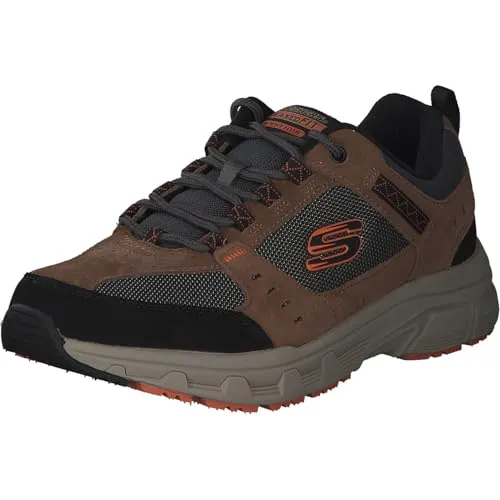 Skechers Herren Oak Canyon Half Shoes - Komfortable Sneakers in Braun - Herren-Sneaker aus hochwertigem Suede für optimalen Tragekomfort und stilvolles Design.