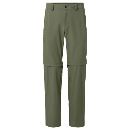 VAUDE Wanderhose Herren Farley Stretch Zip-Off Pants II, Wasserabweisende Herren Wanderhose Zip Off, atmungsaktive Trekkinghose mit Hosenbund, komfortabel & schnelltrocknend