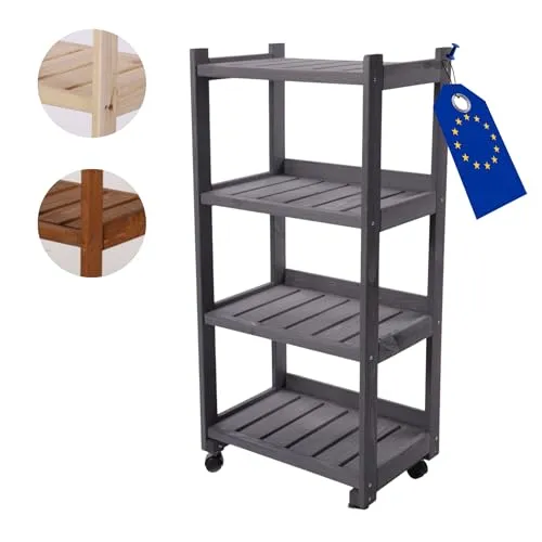 Modo24 Rollwagen RLSK – Flexibles Kistenregal auf Rollen