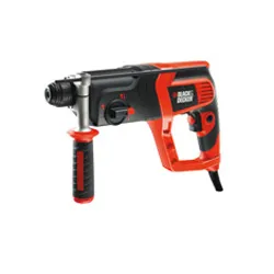 Black & Decker KD975KA - 710W Bohrhammer - Bohrmaschinen für Heimwerker mit 1,8 J Schlagenergie und SDS-plus-Aufnahme für schnellen Bohrfortschritt in Beton, Holz und Stahl. Ideal für anspruchsvolle Projekte.