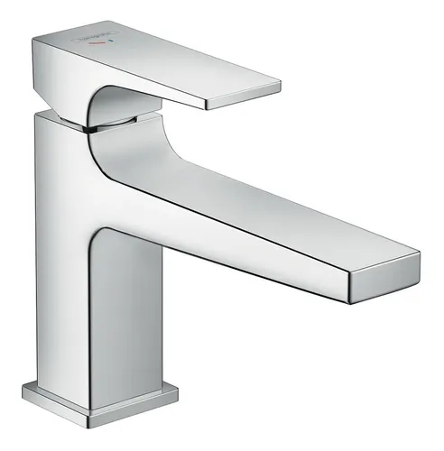 Hansgrohe Metropol Einhebel-Waschtischmischer 100 CoolStart - Elegante Waschtischarmatur mit Push-Open Ablaufgarnitur und energieeffizientem CoolStart, ideal für moderne Badezimmer.
