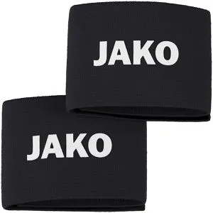JAKO Schienbeinschonerhalter 2924, mit Klettverschluss, schwarz, 1 Paar